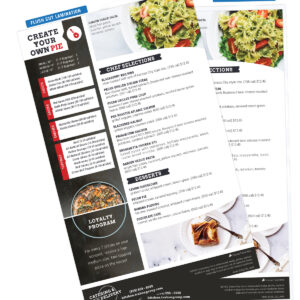 Laminated Menus